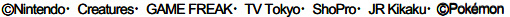 (c)NintendoECreaturesEGAME FREAKETV TokyoEShoProEJR KikakuE(c)Pokemon