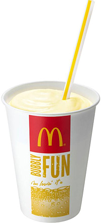 画像:マックシェイク バナナ